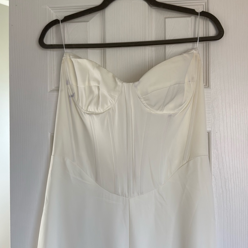 Bardot Ivory Tailored Pantsuit